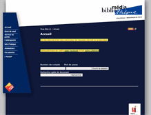 Tablet Screenshot of mediatheque.sierre.ch